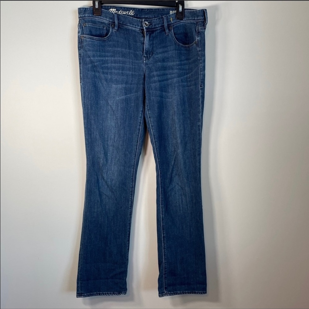 Madewell Dark Wash Rail Straight Leg Jeans Size 31 x 32